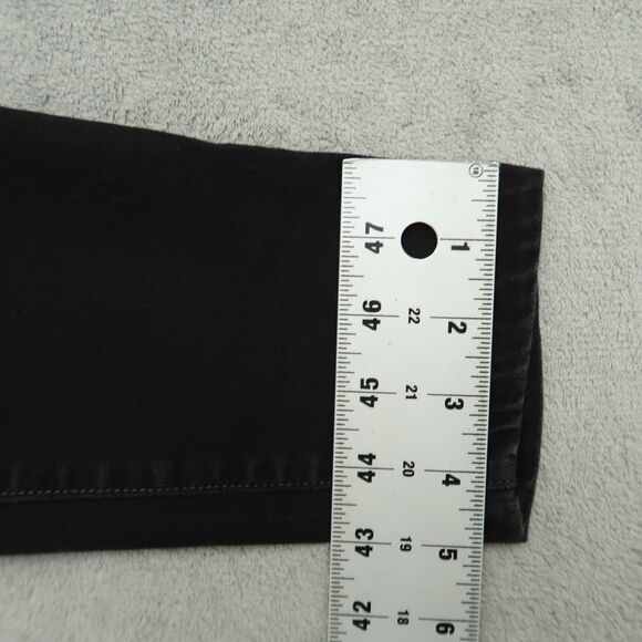 INC International Concepts Jeans Women's 4/27 Black Mid-Rise Skinny 28.5" Inseam - Picture 4 of 15